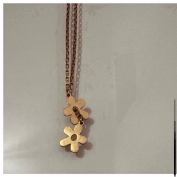 MADEWELL DAISY LARIAT NECKLACE IN VINTAGE GOLD - Picture 13 of 15